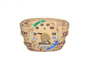 Термогигрометр для бани "Шайка"