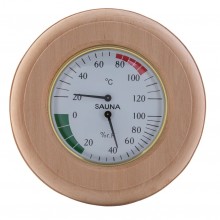 Термогигрометр ТН-10А Круг (ольха)