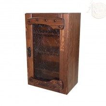 Ящик навесной  (1 дверь) с коваными  ручками, серия "Элегия"  300х340хН820