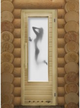 Дверь Элит с вентиляцией стекло "Искушение" 1820*720 мм "DoorWood"