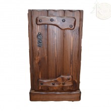 Ящик напольный (1 дверь) с коваными ручками,серия "Государь"  400х590хН820