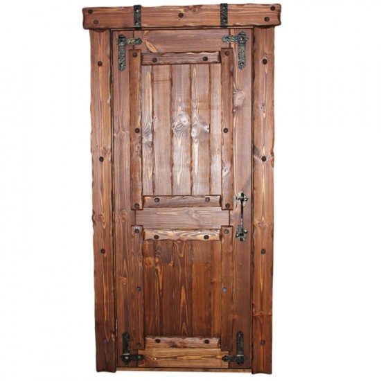Дверь межкомнатная (полотно, коробка, элементы ковки) 850х2050