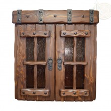 Ящик навесной  (2 двери) с коваными  ручками,серия "Барин"  600х340хН820