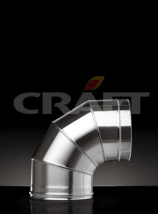 Craft сенд-колено 87° (316/0,5мм+304/0,5мм) Ф350х250 изоляция 50 мм