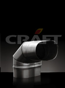Craft Колено (мень.) овал 90° AISI 316 0,5 мм Ф200х100