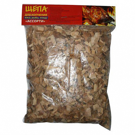 Щепа для копчения "Ассорти" 450 г.