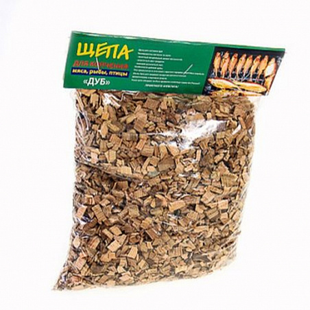 Щепа для копчения "Дуб" 450 г.