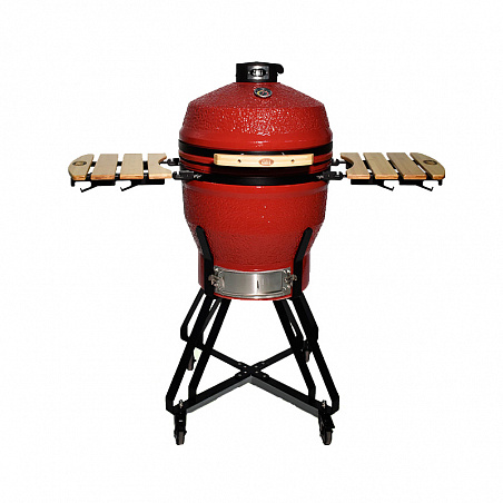 Керамический гриль - барбекю Start grill PRO-22, красный, 56 см (арт.SG22R)