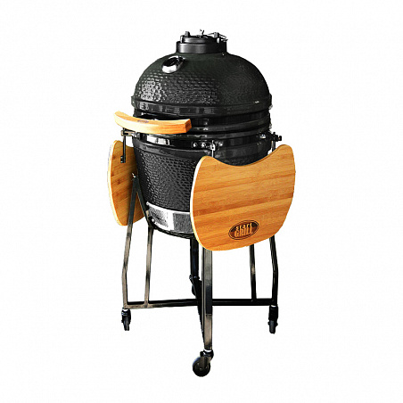 Керамический гриль - барбекю Start grill-18, черный, 48см (арт.SKL18B)