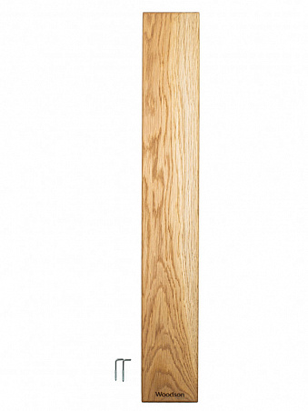 Светильник угловой для бани Woodson со светодиодной лентой, 700*100, дуб (24V) WS4