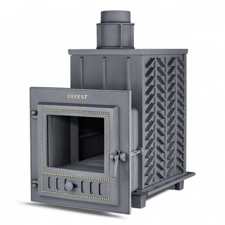 Чугунная печь для бани Гефест (ЗК-30 М)  до 30 кубов