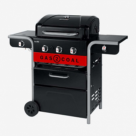 Газовый гриль + угольный Char-Broil  Gas2Coal Hybrid 3B 