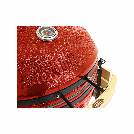 Керамический гриль - барбекю Start grill PRO СFG-24, красный (арт.SG24 PRO СFG )