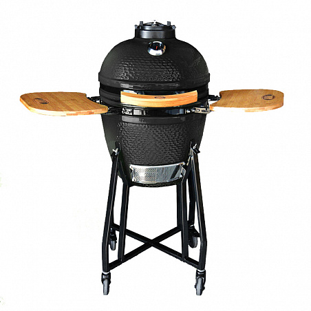 Керамический гриль - барбекю Start grill-18, черный, 48см (арт.SKL18B)