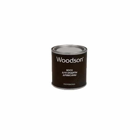 Воск для защиты древесины Woodson, 0,25л WV16