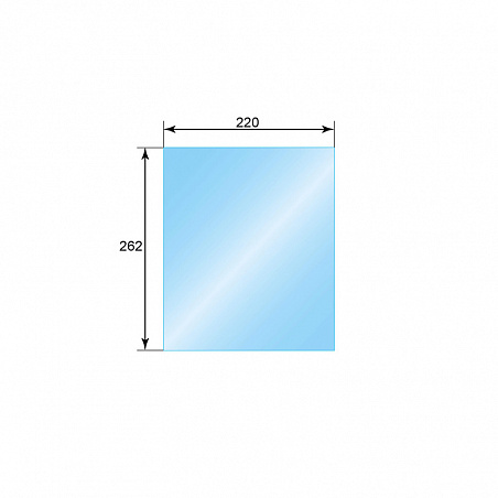Стекло ASTON 350 (0,262*0,220)