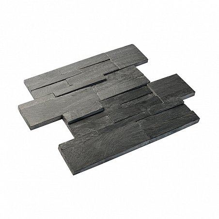 3Д панели Сланец "RKS Slate" Мatt Black Modern 350х180 (0,504м2/8шт. упак.)1445