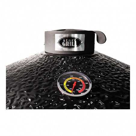 Керамический гриль - барбекю Start grill PRO-22, черный, 56 см (арт.SG22B)