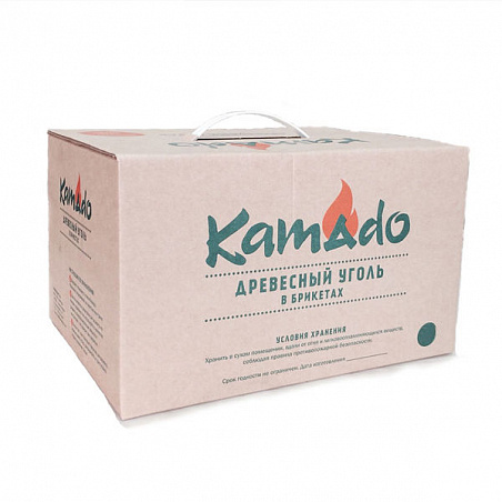 Уголь "Камадо" (брикеты) 10кг, коробка