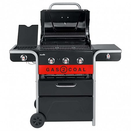 Газовый гриль + угольный Char-Broil  Gas2Coal Hybrid 3B 
