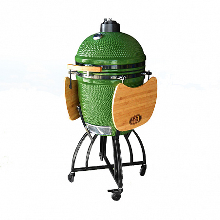 Керамический гриль - барбекю Start grill-22Н, зеленый, 57 см (арт.SKL22НG)