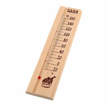 Термометр для сауны и бани большой ТСС-2Б в пакете "Баня"